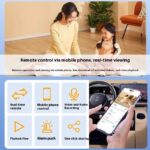 Battery Surveillance Camera Wireless Wifi Connection Mobile Phone Remote Plug-in Punch-free - Image 2