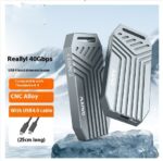 Lightning 4 Shell Compatible With Computer M2 Expansion External Solid State Aluminum Case - Image 2
