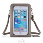 Korean Version Large Capacity Transparent Window Mobile Phone Bag - Image 7