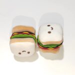 Decompression Hamburger Pet Sounding Toy - Image 2