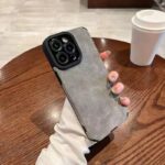 Korean Style Suede Drop-resistant Phone Case - Image 3