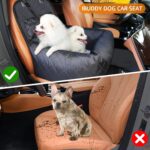Car Waterproof Back Seat Pet Cover Protector Mat Safe Travel Accessories For Cat Dog Pet Carrier Car Front Rear Seat Mat Cushion - Image 5