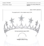 Wedding Accessories Zircon Copper Crown - Image 6