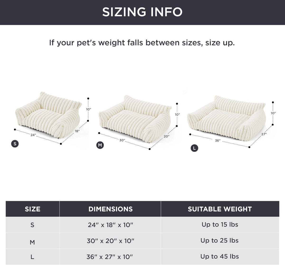 Bedsure Cute Cat Couch For Pets - Fluffy Cat Sofa With Premium Soft Corduroy Fleece Fuzzy Cat Couch Bed With Cover Supportive Cat Chair For Indoor Cats - Image 2