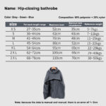 Dog Bathrobe Pet Bath Cat Towel Drying Clothes Adjustable Water Absorption Grooming For Small Medium Large Dogs Accessories - Image 2