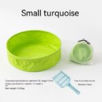 Foldable Cat Supplies Folding Semi-closed Portable Cat Toilet - Image 2
