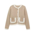 Autumn New Retro Loose Casual Knitted Coat - Image 5