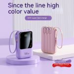 With Cable Power Bank 66W Bidirectional Super Fast Charge - Image 7