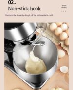 Stand Mixer Household Small Automatic Dough Mixer Noodles Stirring Flour - Image 3