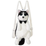 Husky Plush Simulation Bag Toy - Image 5