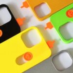Funny Spoof 3D Printing Sliding Middle Finger Phone Case Toy - Image 3