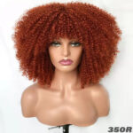 African Small Curly Hair Afro Wig Headgear - Image 8