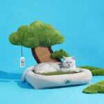 Pet Green Pine Tree Shape Cat Litter To Keep Warm Without Dropping Flakes - Image 7