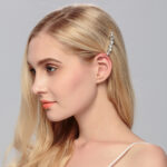 Celebrity All-match Hair Accessories Light Luxury Diamond-embedded Bangs Shredded Hairpin - Image 2