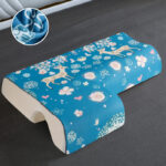 Anti-pressure Hemp Arm Memory Foam Cervical Vertebra Couple Pillow - Image 7