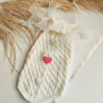 MOG Pet Super Cute Sweater New Year Warm Cat British Short Autumn And Winter Clothes - Image 3