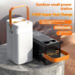 With Cable Large Capacity Super Fast Camping Power Bank - Image 2