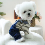 Pet Clothes Dog Four Feet Heart Vintage - Image 2