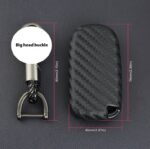 For Key Case Cover Dodge Chrysler Fiat Carbon Fiber Silicone Case Remote Key Protection Case - Image 9