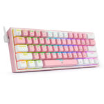 RGB Light Dual Keycap Wired Mechanical Keyboard - Image 7