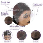 13x6 Front Lace Body Wave Lace Front Wig Human Hair - Image 5