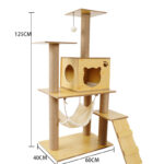 Cat Crawl Nest Scratching Board Tree Supplies Pet Toy Space Capsule - Image 2