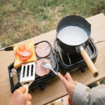 Double Fire Folding Gas Stove For Outdoor Portable Picnic - Image 5