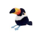 Gravity Flutter Small Fat Cat Self-Hi Relieving Stuffy Toy Simulation Bird - Image 3