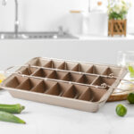 Kitchen Solid Bottom Thickened Square Brownie Pan Home Bakery - Image 2