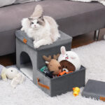 Foldable Pet Storage Stairs Dog Steps Ladder - Image 3