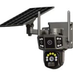 Solar Outdoor Screen Panoramic Surveillance Camera - Image 2