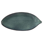 Japanese Fish Creative Leaf Dinner Household Kiln Changed Ceramic Dinner Plate - Image 4