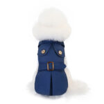 Three-color Windbreaker, Fashionable And Trendy Dog Clothes, Suitable For Autumn And Winter, For Small Dogs Such As Teddy And Bear - Image 9