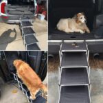 Pet Aluminum 6-step Portable Foldable Dog Ladder - Image 4