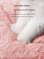 Cute Princess Cat Nest Thickened Puppet Winter Cat Pet Princess Bed - Image 4