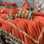 Luxury High Precision Brocade Silky Four-piece Set - Image 2