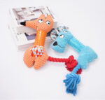 Dog Toys For Small Large Dogs Plush Dog Squeaky Toy Puppy Chew Toys Bite Resistant Pet Toy For Dogs Squeaker Toys - Image 4