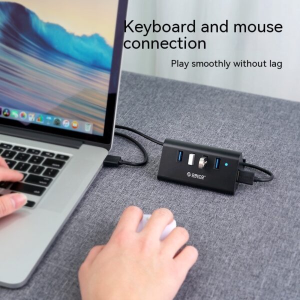 USB Deconcentrator High-speed Bracket Multi-interface External Hub