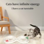 Cat Toys Self Hi To Relieve Boredom Cat Turntable Track Ball Kitten Teasing Cat Stick Pet Cat Consumption - Image 7