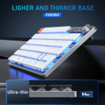 Wireless Mechanical Keyboard Thin 104 Keys - Image 2