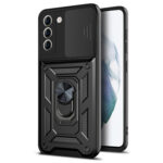 Push Window Protective Cover Ring Magnetic Armour Bracket Mobile Phone Case - Image 3