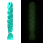 Luminous Fluorescent Chemical Fiber Wig Big Braid - Image 9