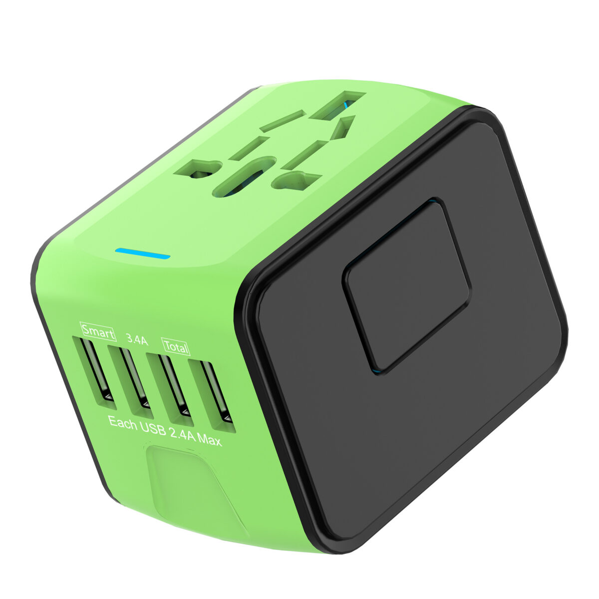 Travel Multifunctional 4 Charging Dock USB Converter - Image 8