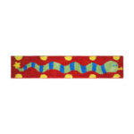 Colorful Cartoon Dopamine Flocking Tufted Combo Carpet Living Room Kids Room Bedroom Bedside Blanket Plush Floor Mats Foot Mats Free To Assemble And Patchwork Favorite Patterns 30x150cm - Image 4
