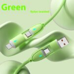 Four-in-one Silicone Fast Charge Data Cable - Image 10