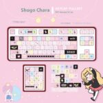 Shugo Chara Key Cap MOA Highly Personalized Theme Five-sided Sublimation Customized PBT Mechanical Keyboard Keycaps Key Cap - Image 5