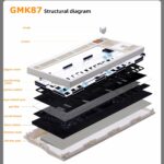 DIY Mechanical Keyboard Kit With Knob Supports Hot Swap RGB Backlight - Image 4