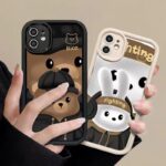 Cool Cute Bear Phone Case Cute Personality - Image 9