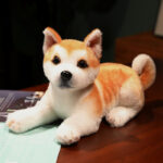 Simulation Dog Plush Toy Akita Doll - Image 6