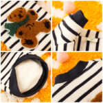 Teddy Bear Small Dog Puppy Corgi Autumn Winter Sweater - Image 5